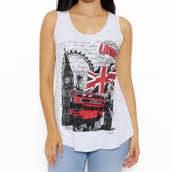 LONDON Tank Top S/M - Picture 1 of 8